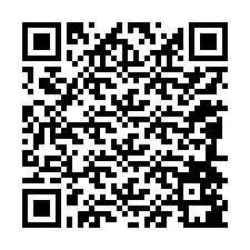 QR-koodi puhelinnumerolle +12084581718