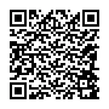 QR-koodi puhelinnumerolle +12084581719