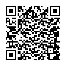 Codice QR per il numero di telefono +12084582446
