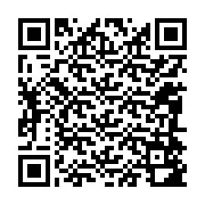 QR-koodi puhelinnumerolle +12084582453