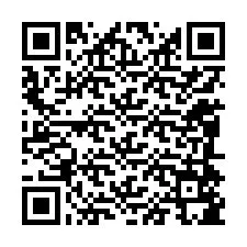 QR-код для номера телефона +12084585456