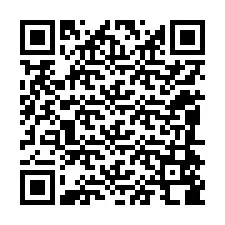 QR-koodi puhelinnumerolle +12084588054