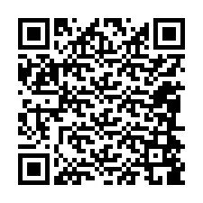 QR-koodi puhelinnumerolle +12084589077