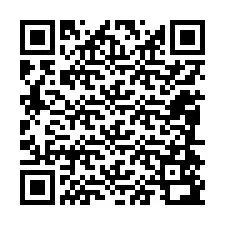 Código QR para número de teléfono +12084592167