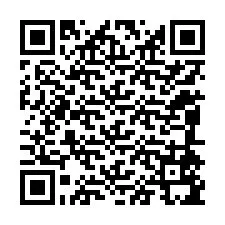 Código QR para número de telefone +12084595804