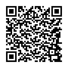 QR-Code für Telefonnummer +12084597258