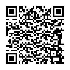 Código QR para número de teléfono +12084597442