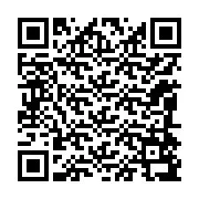 Código QR para número de telefone +12084597445