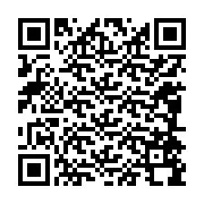 QR-Code für Telefonnummer +12084598922