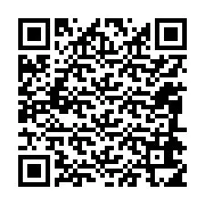 Código QR para número de telefone +12084615847