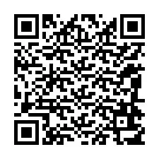 Código QR para número de teléfono +12084617510