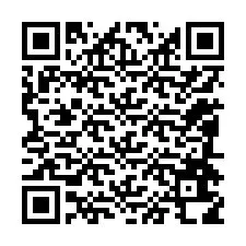 Kode QR untuk nomor Telepon +12084618749