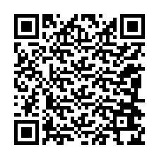 QR Code สำหรับหมายเลขโทรศัพท์ +12084624334