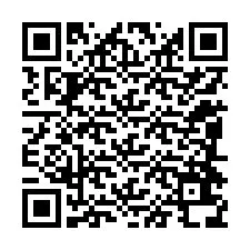 QR Code สำหรับหมายเลขโทรศัพท์ +12084638664