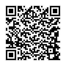 Código QR para número de teléfono +12084642470