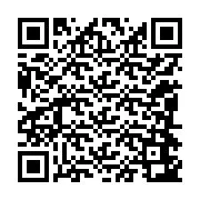 QR-koodi puhelinnumerolle +12084643274