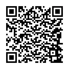 QR код за телефонен номер +12084643634