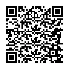 QR код за телефонен номер +12084647087