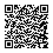 QR-koodi puhelinnumerolle +12084704311