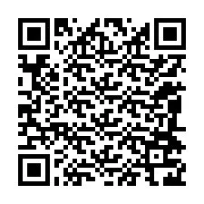 Código QR para número de teléfono +12084726354