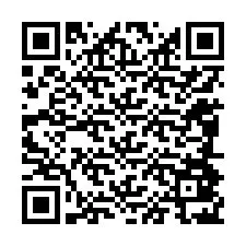 Código QR para número de teléfono +12084827382