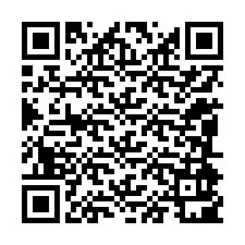 Kode QR untuk nomor Telepon +12084901874