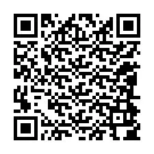 電話番号のQRコード +12084904078