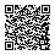 QR kód a telefonszámhoz +12084920534