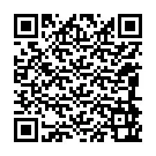 QR-koodi puhelinnumerolle +12084962404