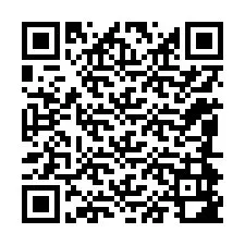 QR-код для номера телефона +12084982081