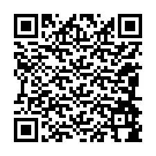 QR kód a telefonszámhoz +12084984734