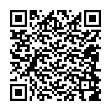 QR Code สำหรับหมายเลขโทรศัพท์ +12084986267