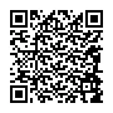 Código QR para número de teléfono +12084986742