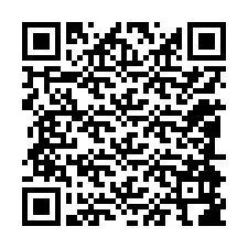 QR kód a telefonszámhoz +12084986999