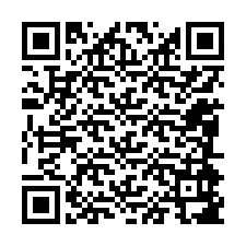 QR-код для номера телефона +12084987867