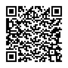 Código QR para número de teléfono +12085268028