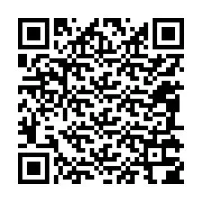 QR-koodi puhelinnumerolle +12085304843