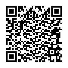 Código QR para número de telefone +12085569043