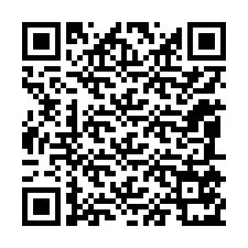 QR-Code für Telefonnummer +12085571445