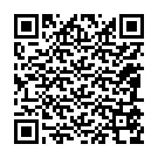 QR-code voor telefoonnummer +12085578019