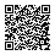 Código QR para número de teléfono +12085634478