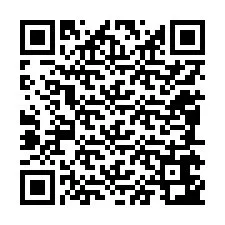 Código QR para número de teléfono +12085643886