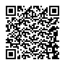 Código QR para número de teléfono +12085646554