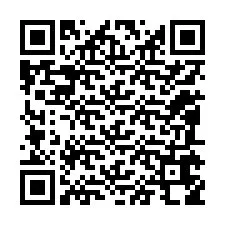 Kode QR untuk nomor Telepon +12085658859