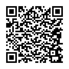 Código QR para número de teléfono +12085691173