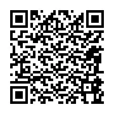 Código QR para número de telefone +12085864057