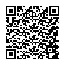 Código QR para número de teléfono +12085882761