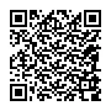 電話番号のQRコード +12085908119