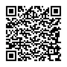 QR Code สำหรับหมายเลขโทรศัพท์ +12085938434