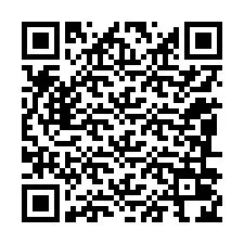 QR Code สำหรับหมายเลขโทรศัพท์ +12086024474